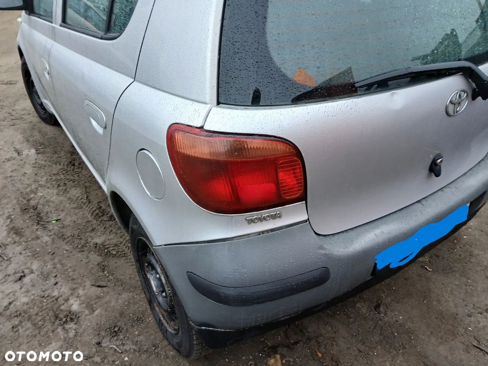 TOYOTA YARIS I LIFT 1E7 5D maska pokrywa silnika klapa bagażnika zderzak lampa reflektor pas - 6