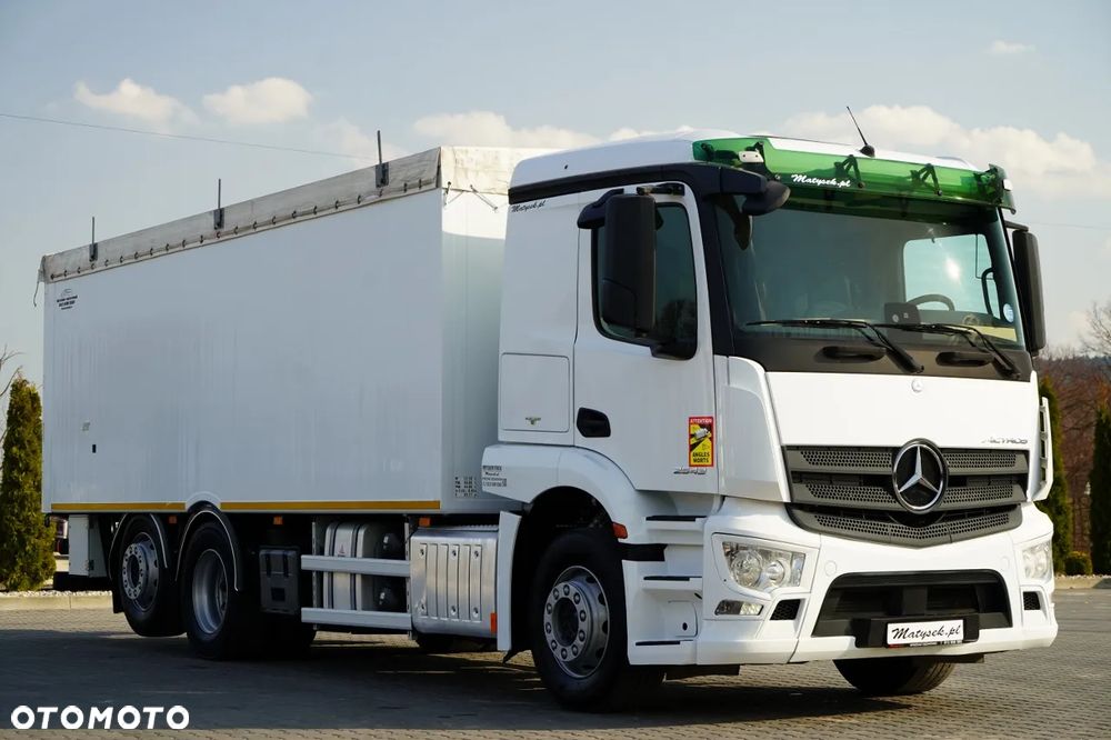 Mercedes-Benz ACTROS 2543 / RUCHOMA PODŁOGA / WALKING FLOOR / 6X2 / OŚ SKRĘTNA / PODNOSZONA - 5