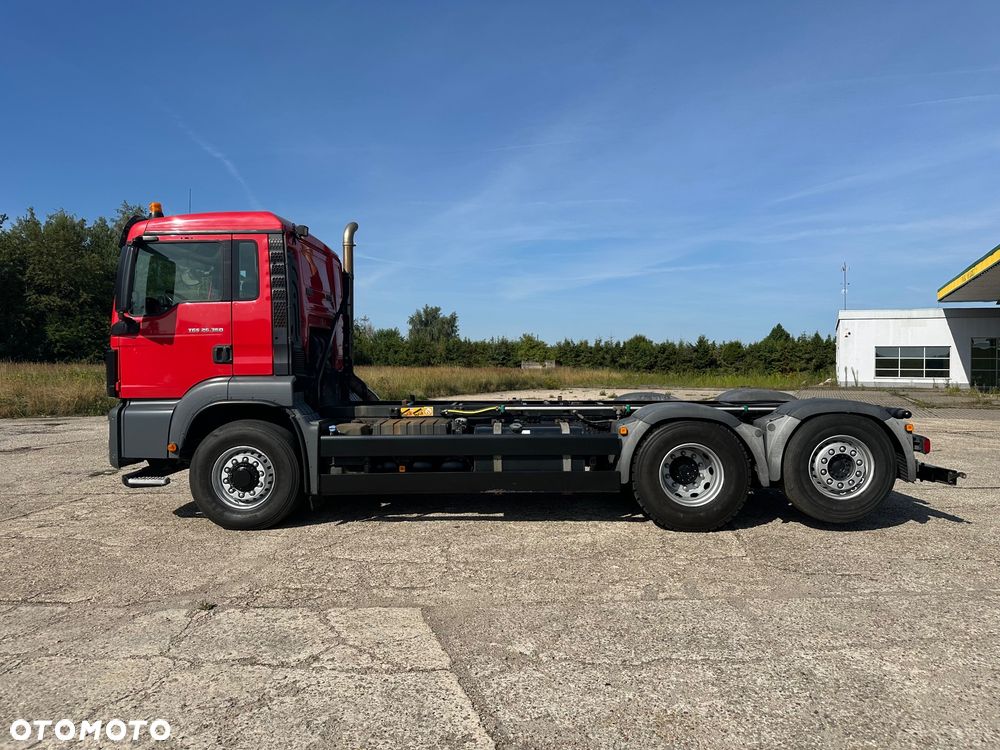 MAN TGS 26.360 6X4X2  HYDRODRIVE  180tys km POD ZABUDOWE ASENIZACYJNY  WYWROTKA - 6