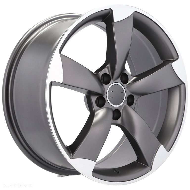 4x Felgi 17 m.in. do AUDI A3 8P 8Y 8V A4 B5 B6 B7 B8 A6 C5 C6 C7 A8 D2 Rotor Style - BK217 - 9