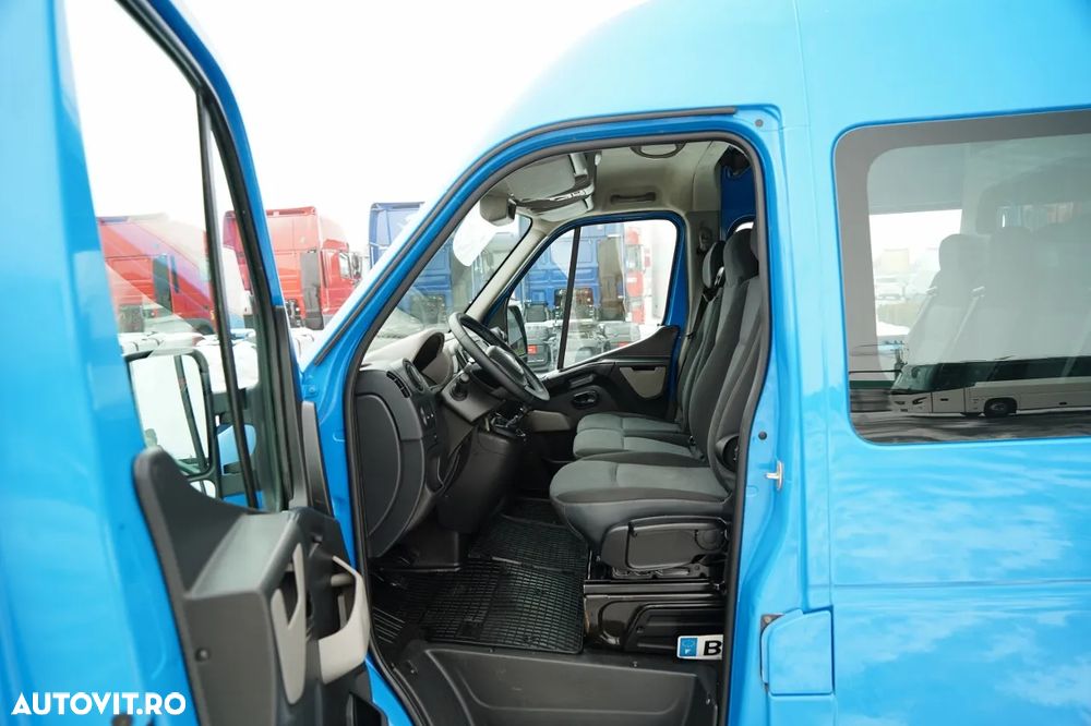 Renault MASTER / CAROSERIE ROATĂ / PANOU / CABINĂ DUPĂ 7 LOCURI / IMPORTAT - 19