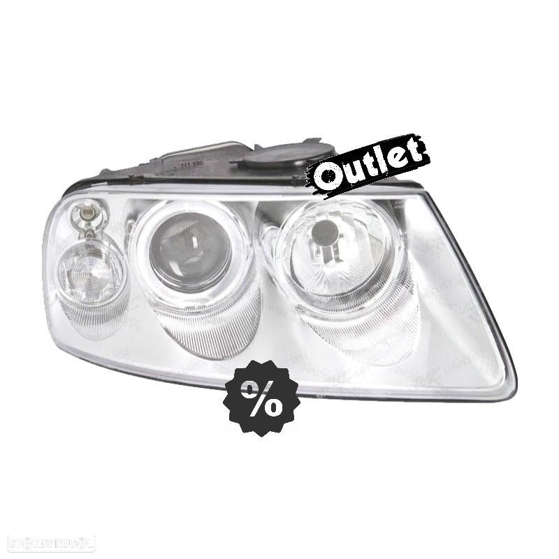 R017288C1 FAROL DIR OPTICAS VOLKSWAGEN VW TOUAREG 03-08 - 1