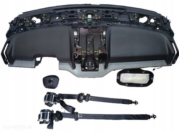 komplet poduszki deska pas pasy volvo ex30 - 1