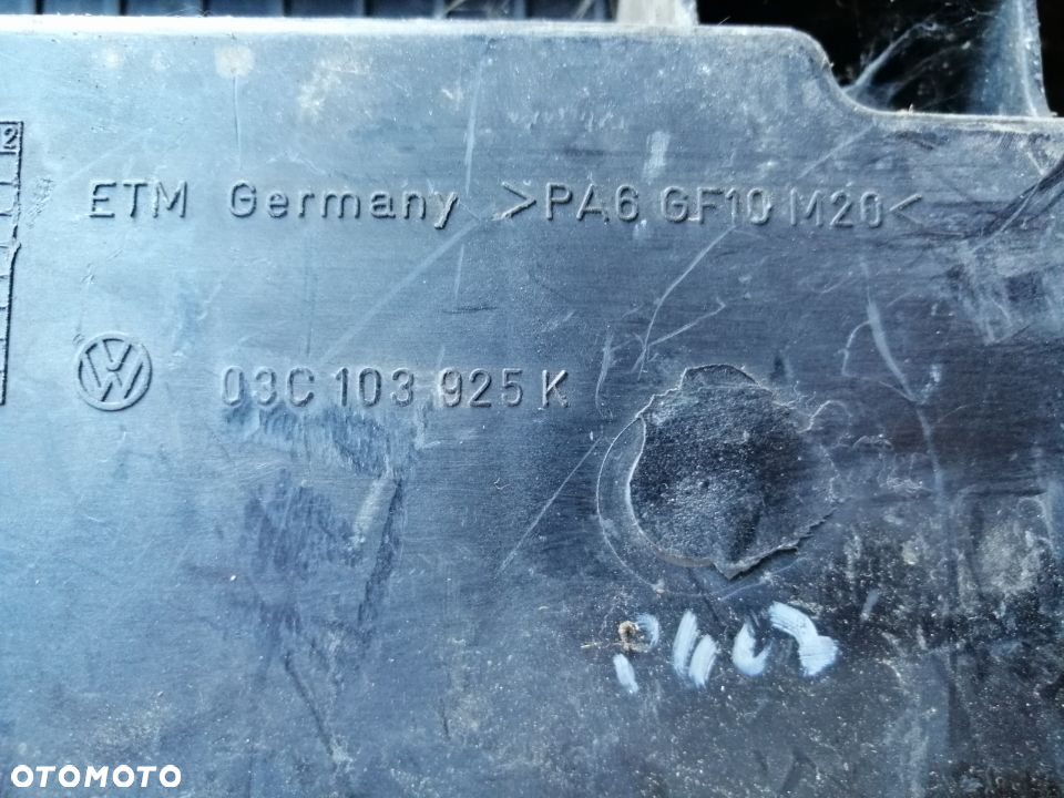OSŁONA POKRYWA SILNIKA 03C103925K VW TOURAN 1.4TSI - 2