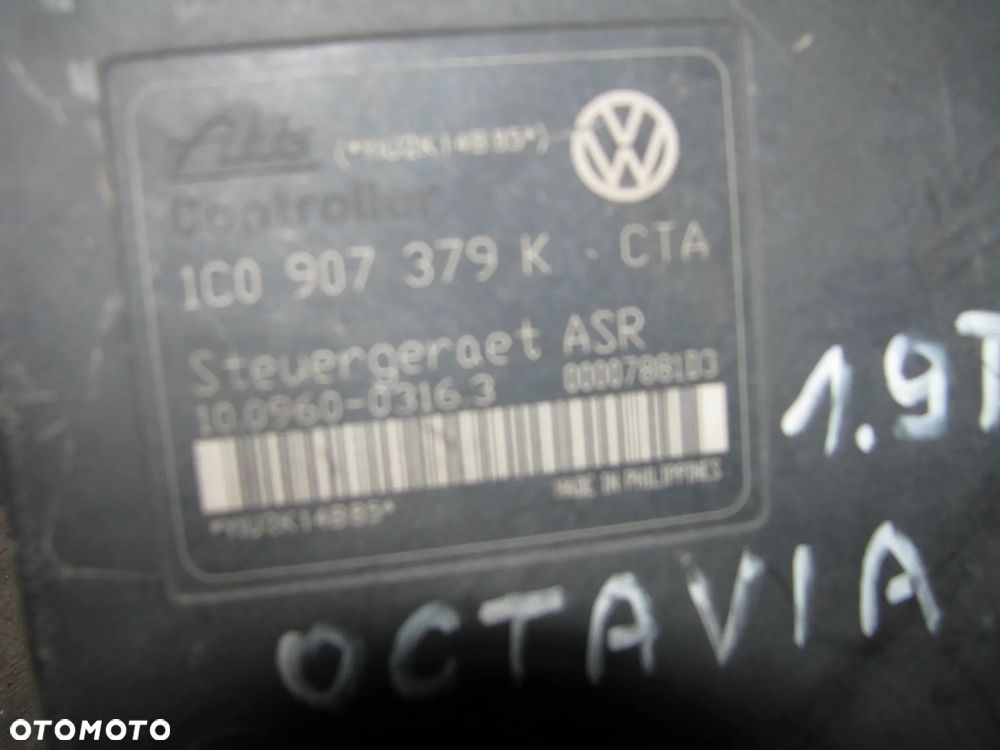 POMPA ABS VW GOLF 4 IV BORA OCTAVIA 1 1C0907379K - 2
