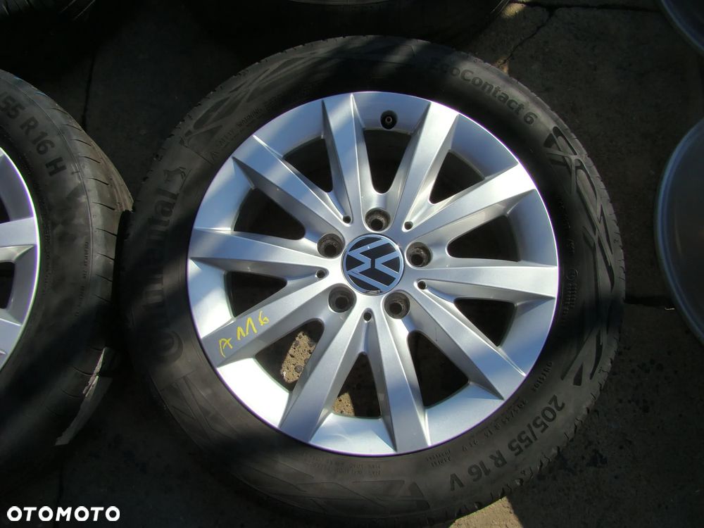 a116 5x112 VW Golf V VI VII VIII Jetta Touran Caddy 6,5jx16 Lato 205/55 - 3