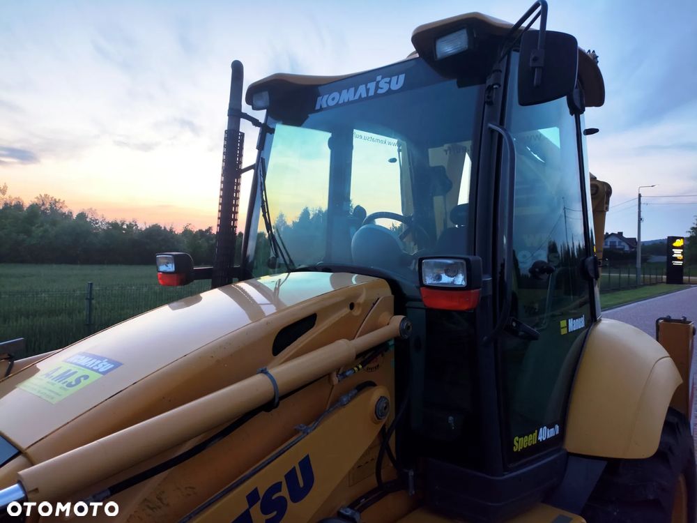 Komatsu WB93 S5 / RÓWNE KOŁA / SPROWADZONA / KOPARKO-ŁADOWARKA / - 14