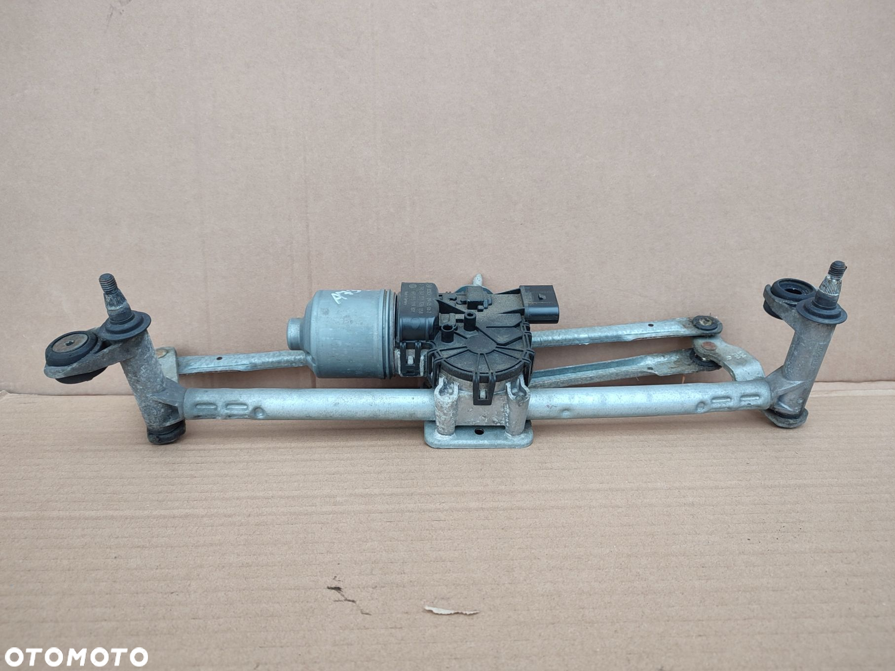 Mechanizm silniczek wycieraczek VW POLO V 6R EUROPA ORYGINAŁ 130TYS PRZEBIE - 2