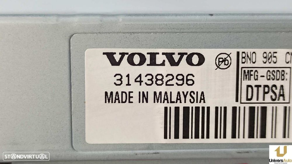TELA/ECRÃ MULTIFUNÇÕES VOLVO V40 MOMENTUM - 4