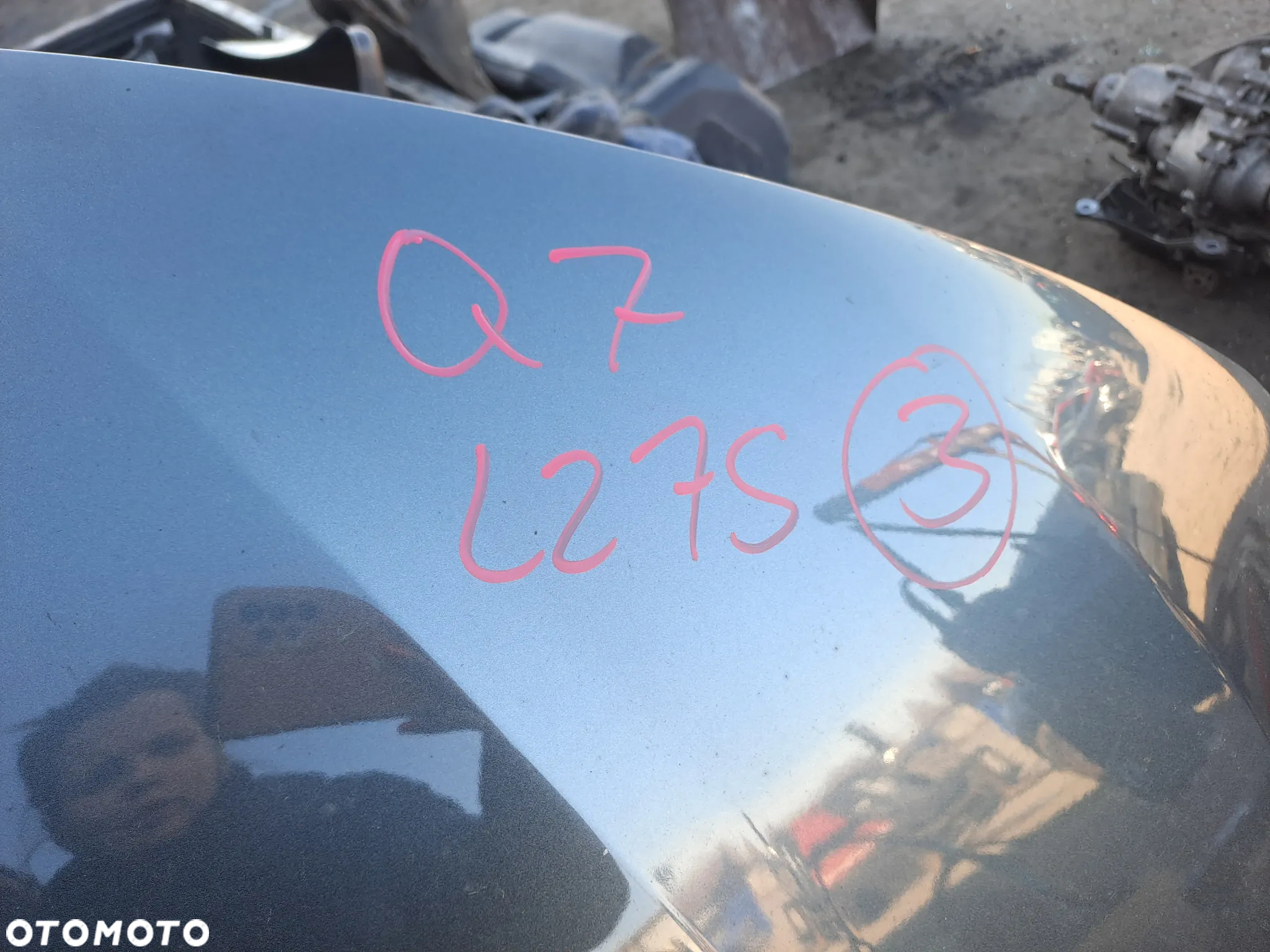 AUDI Q7 4M 16r MASKA POKRYWA SILNIKA LZ7S - 6