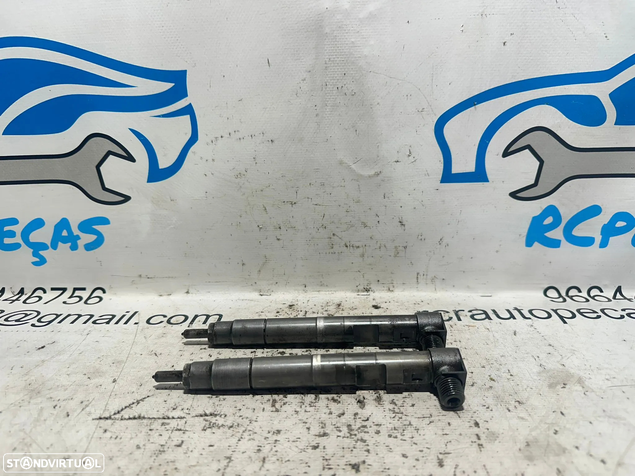 .Conjunto 2 injetores Delphi Mercedes Benz 2.2 220 / 250 / 114 CDi 651911 A6510702887 - 7