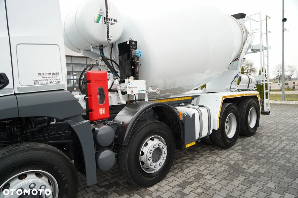 Mercedes-Benz AROCS 3540 / GRUSZKA 9M3 / 8x4 / BETONOMIESZARKA / AUTOMAT / 2022 ROK - 10