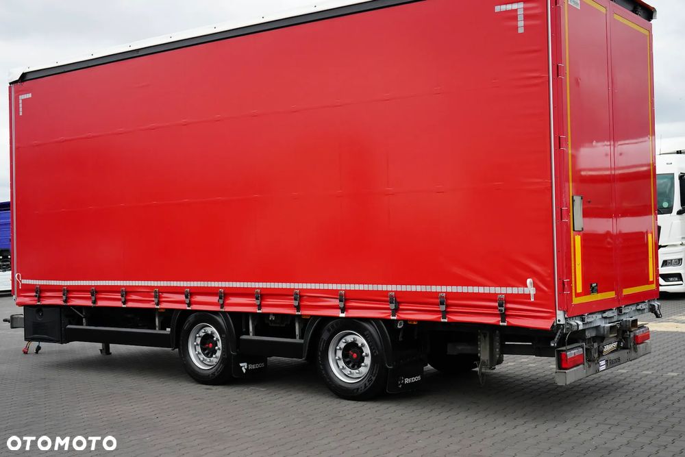 Redos / TANDEM / FIRANKA / 19 PALET / DŁ. 7,75 M / OŚ PODNOSZONA - 19