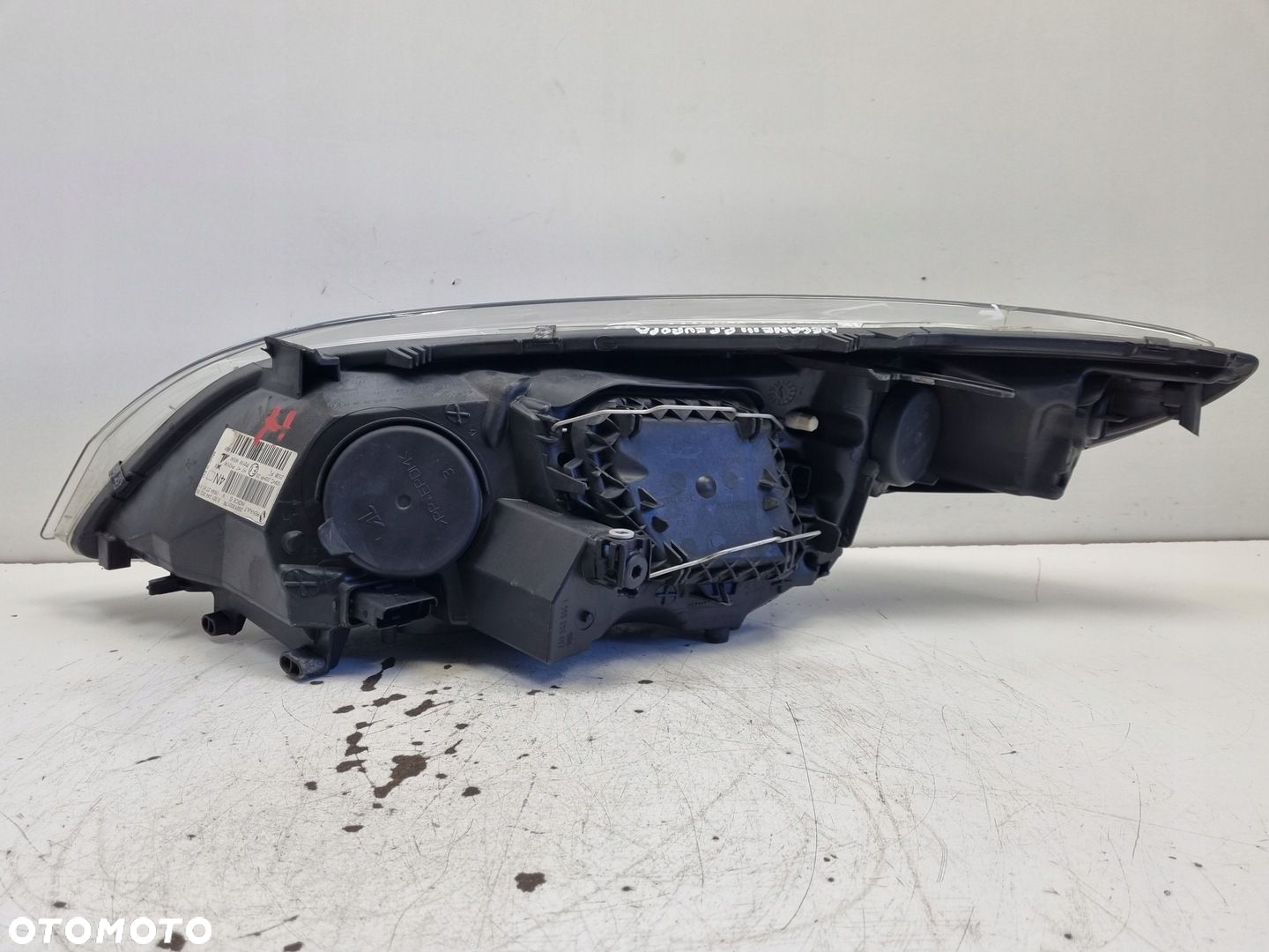 Renault Megane III 08-12r PRZEDNIA LAMPA PRAWA PRAWY PRZÓD 260100017R - 11