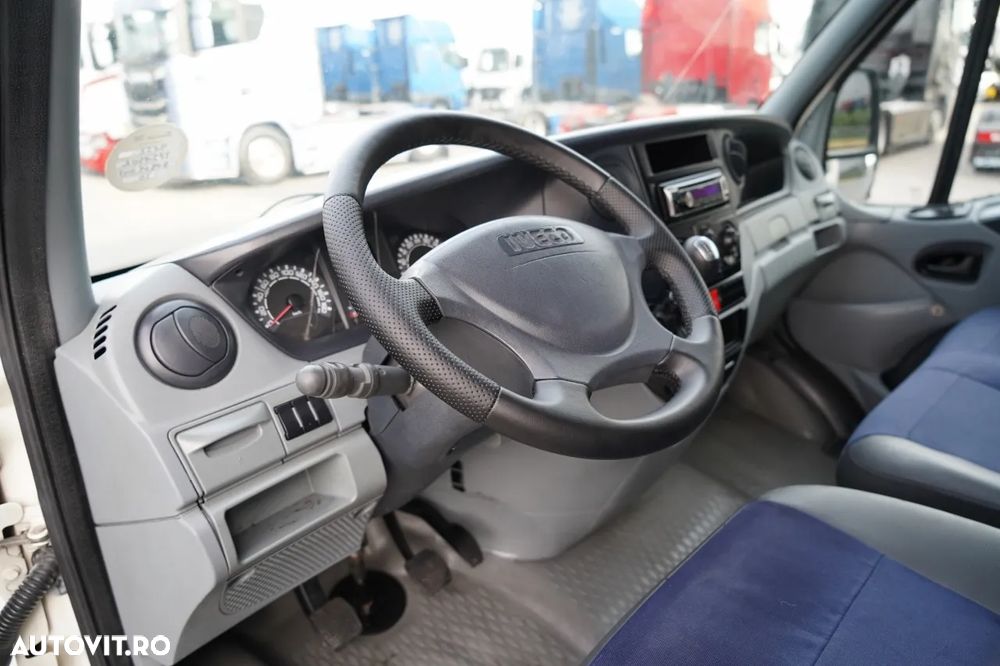 Iveco DAILY 35-150 / CONTAINER 4.3 m / 750 KG RIDICARE / DUBLU / IMPORTAT - 21