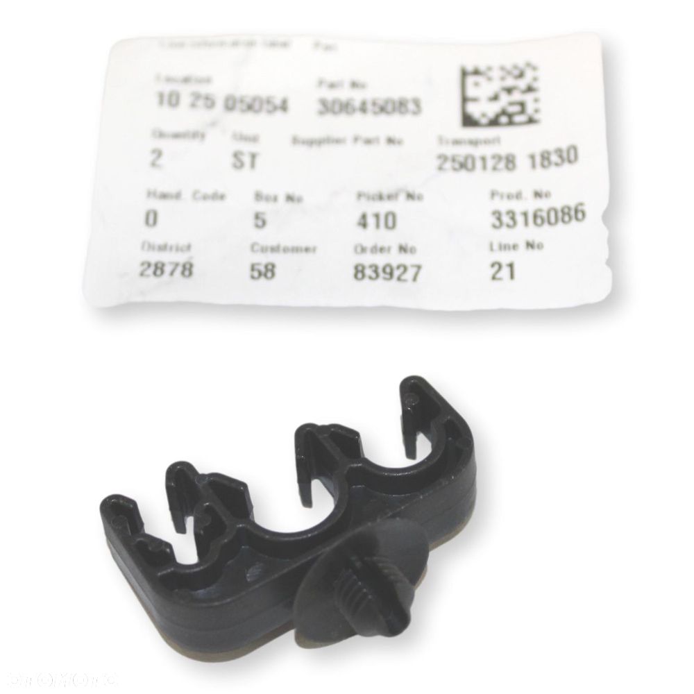 VOLVO S60 S80 V70 XC70 XC90 spinka przewodow ukladu wspomagania OE 30645083 - 1