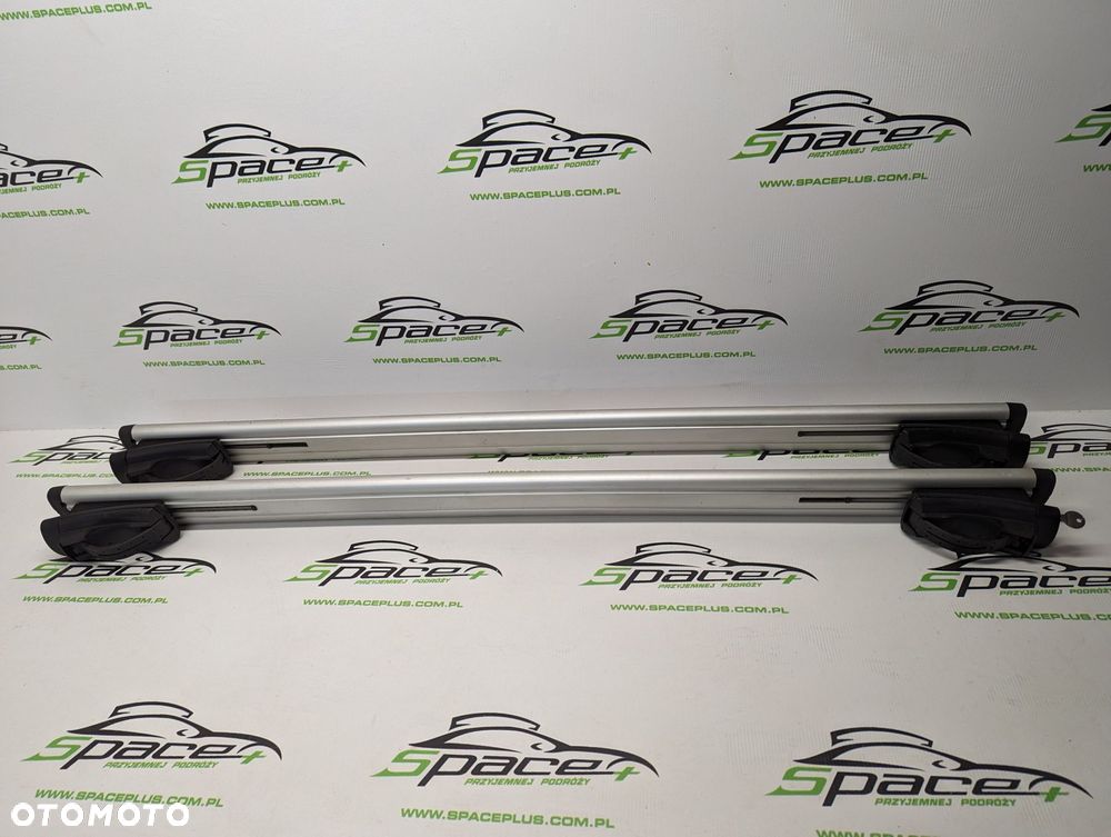 Bagażnik dachowy bazowy na otwarte relingi Thule 775 wingbar 118cm z napisem Renault. - 4