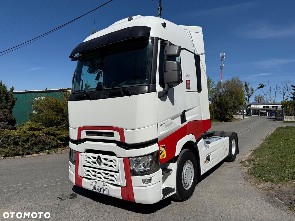 Renault T480 HIGH CAB* 01/2019* EU6* PO WYMIANIE SPRZĘGŁA, TURBO, KOMPRESORA* 2 BAKI* LODOWKA* ACC* KLIMA POSTOJOWA*TACHO GEN 2* Z FRANCJI* - 1