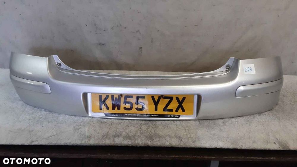 $ ZDERZAK TYŁ TYLNY DO TOYOTA YARIS I 1 HB 199 SREBRNY - 1