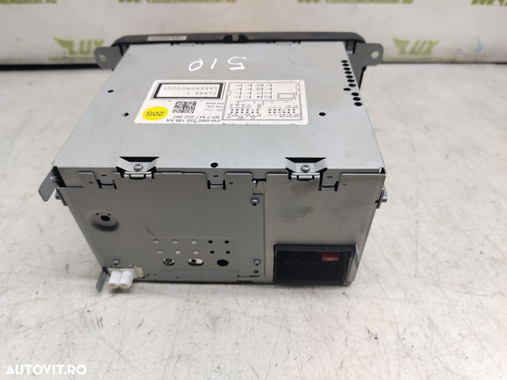 Radio cd 5m0035186aa Volkswagen VW Tiguan 1 5N [2007 - 2011] 2.0 tdi - 2