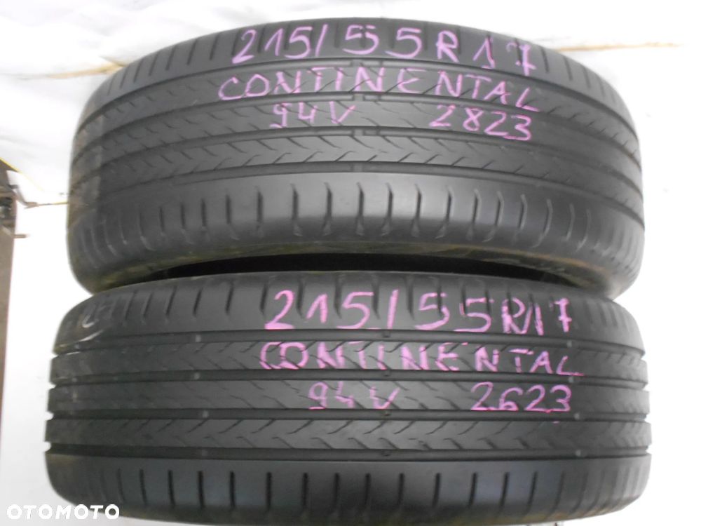 OPONY 215/55R17 CONTINENTAL ECO CONTACT 6Q DOT 2823 7MM