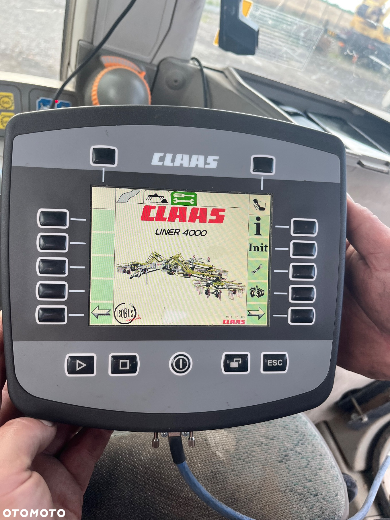 Claas Liner 4000 / zgrabiarka / 4 wirnikowa / 15 metrów / komputer ISOBUS - 21