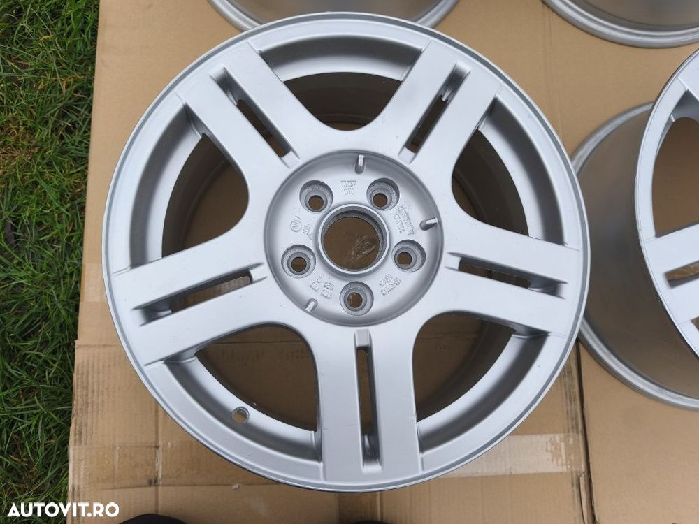 Set jante aliaj 5×112 R16 Volkswagen Audi Skoda Seat - 6