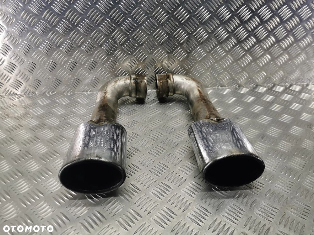 VW TOUAREG 7P 10-18R KONCOWKA KONCOWKI TLUMIKA WYDECH WYDECHU CHROM KOMPLET PRAWA 7P6253682H LEWA 7P6253681H - 1