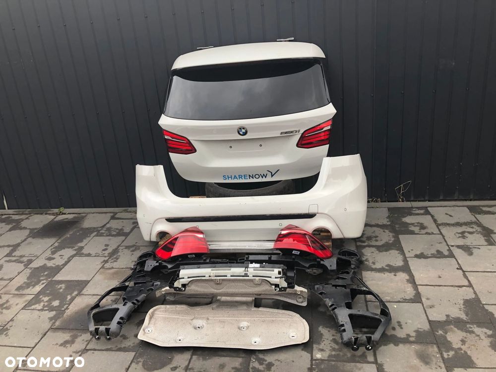 TYŁ KLAPA ZDERZAK LAMPY BELKA BMW 2 F45 LCI A300 ALPINWEISS SPORT LINE