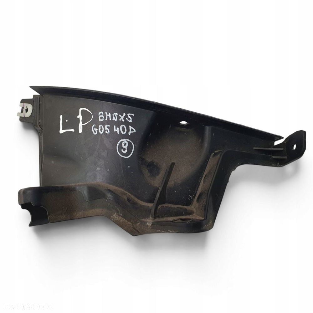 LEWA OSŁONA ŚCIANY GRODZIOWEJ Podszybia BMW X5 G05 maskownica 7424943 - 1