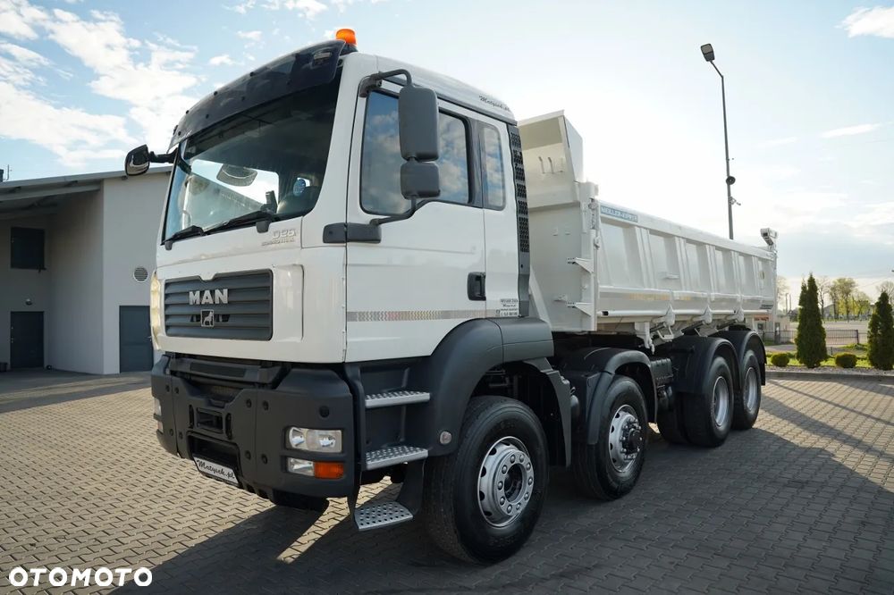MAN TGA 35.480 / 8x6 / WYWROTKA 2 STRONNA / HYDROBURTA / MEILLER KIPPER / MANUAL / KAMERA - 18