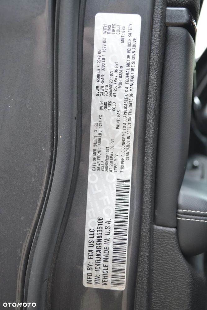 Jeep Grand Cherokee 3.6 V6 Pentastar 4WD Automatik S - 29