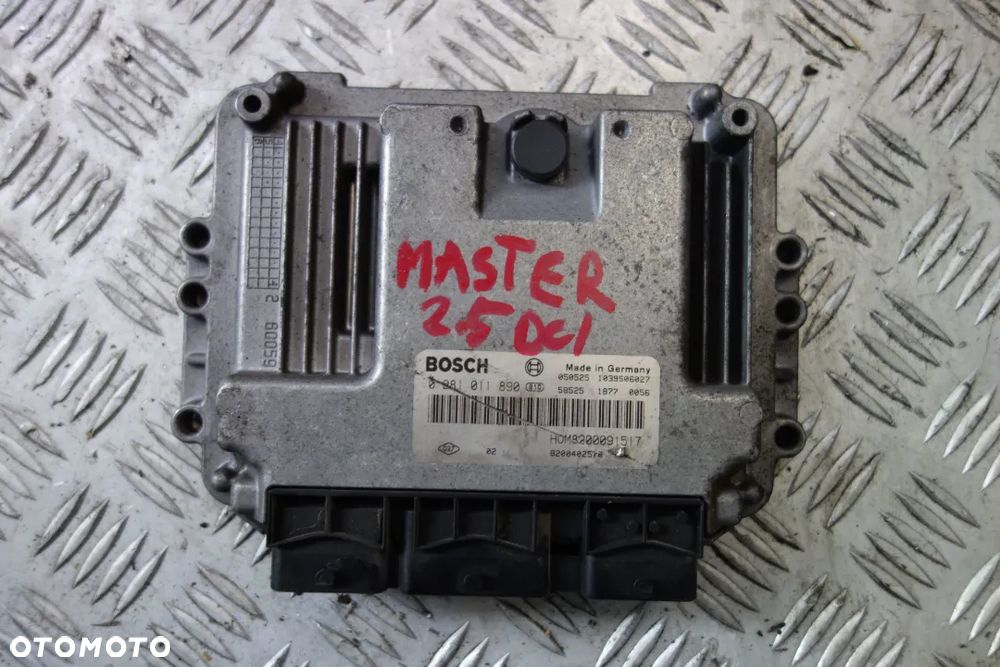 KOMPUTER STEROWNIK SILNIKA RENAULT TRAFIC VIVARO MASTER 2.5 DCI 0281011890 - 1