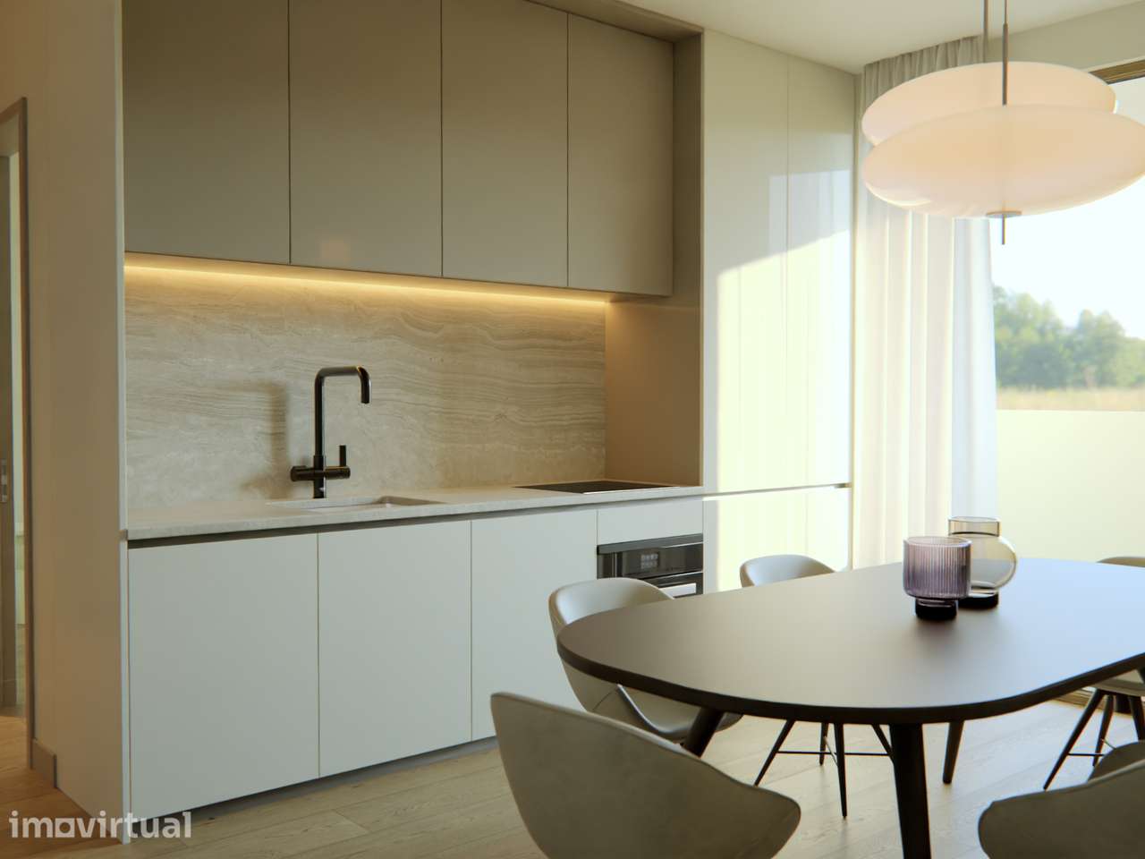 OBRA NOVA | Apartamento T3 Duplex em Oliveira do Bairro - Grande imagem: 3/8