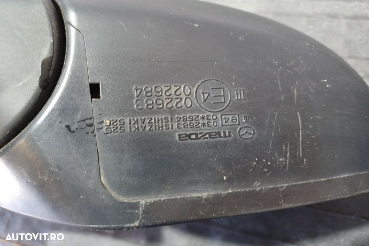 Oglinda stanga electrica E4022683 CU 7 FIRE E4022683 CU 7 FIRE Mazda - 6