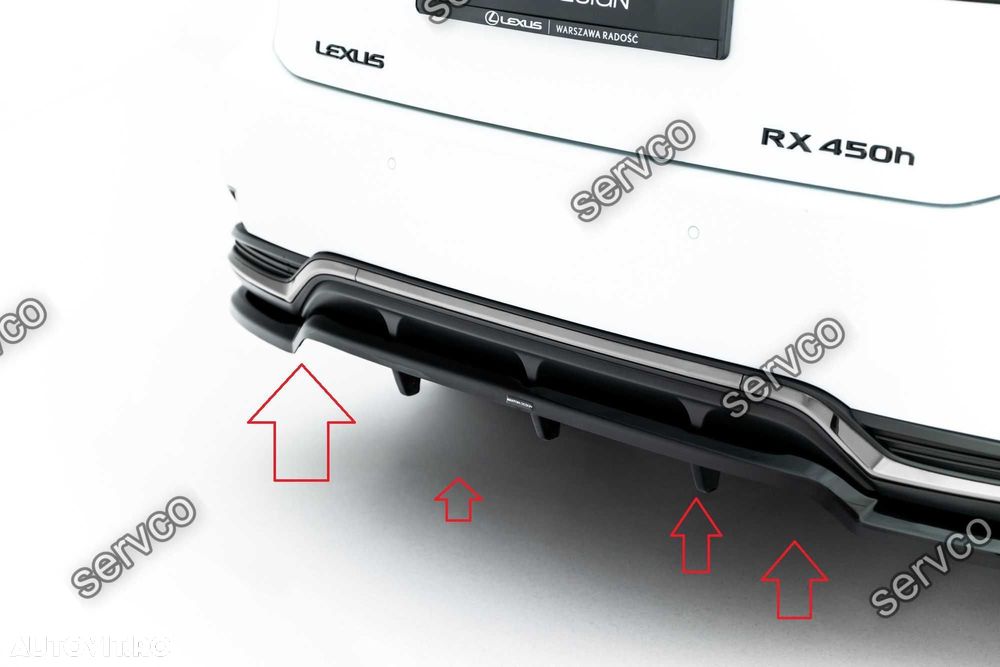 Body kit tuning Lexus RX F-Sport Mk4 2019-2022 v2 - Maxton Design - 8