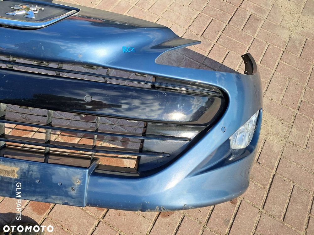 peugeot rcz kompletny zderzak przedni pdc - 5
