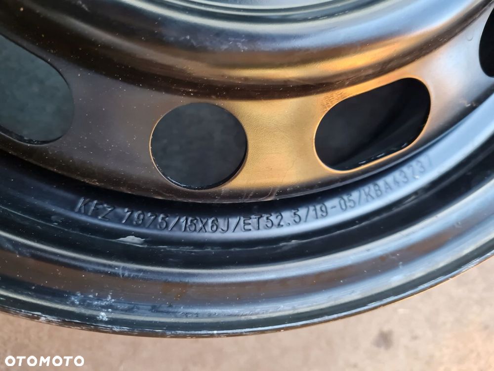 MAZDA KIA Hyundai Felgi Stalowe 6x15 5x114.3 ET52,5 NOWE - 4