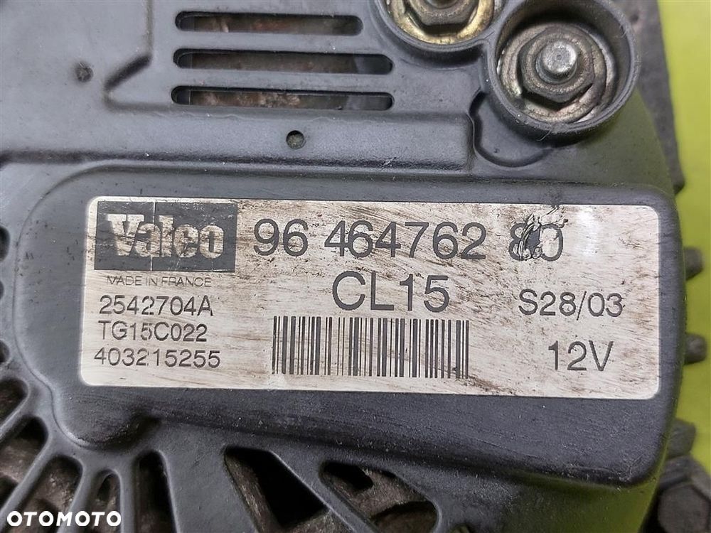 Alternator Citroen Xsara Picasso 1998-2012 2,0 DIESEL VALEO 80A 2 PIN - 2