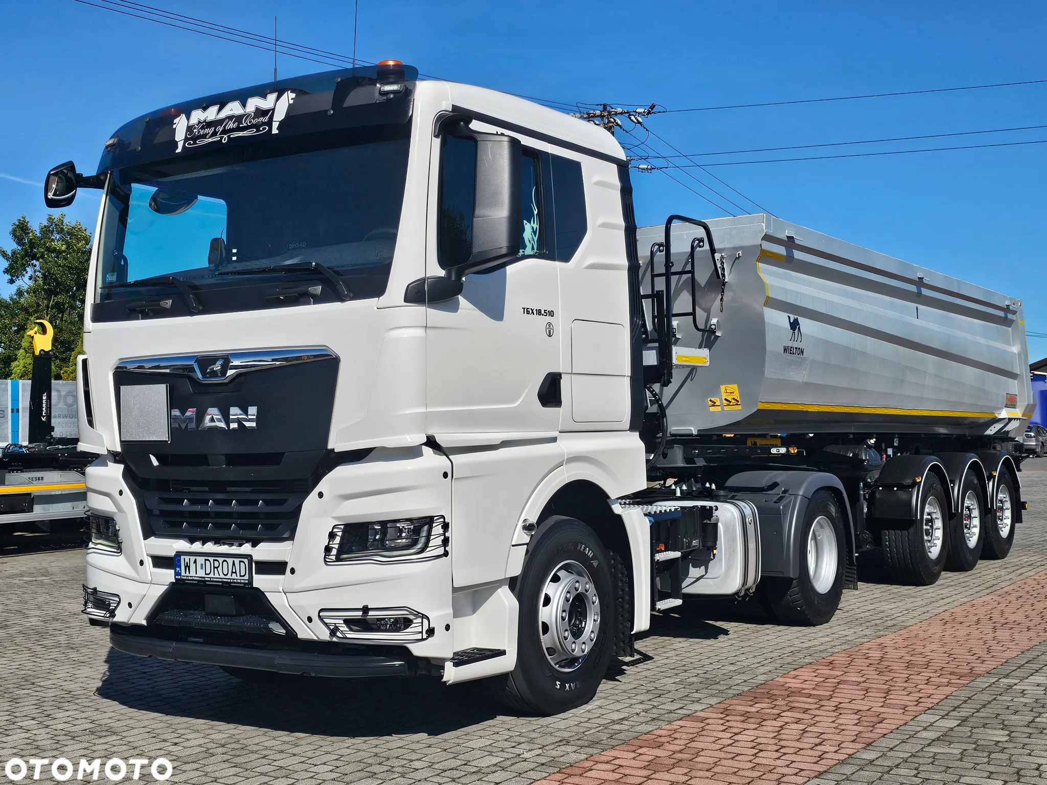 MAN TGX 18.510 HYDRAULIKA+WIELTON 28m ZESTAW JAK NOWY! - 12