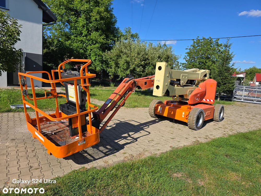 JLG M450AJ podnośnik przegubowo teleskopowy 16m Hybryda diesel+elektryczny //1267Mth// genie haulotte zwyżka Podnośnik koszowy podest ruchomy Access platform Cherry picker boom lift Koła nie brudzące - 8