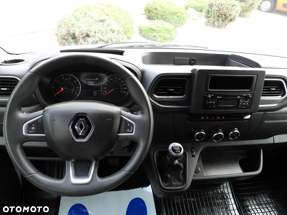 Renault MASTER PLANDEKA 10 PALET WEBASTO TEMPOMAT LEDY PNEUMATYKA KLIMATYZACJA  165KM - 29