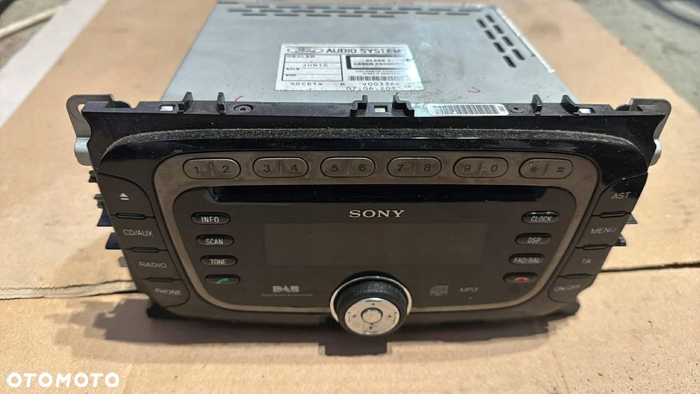 radio sony ford mondeo mk4 s-max mk1 lift - 1