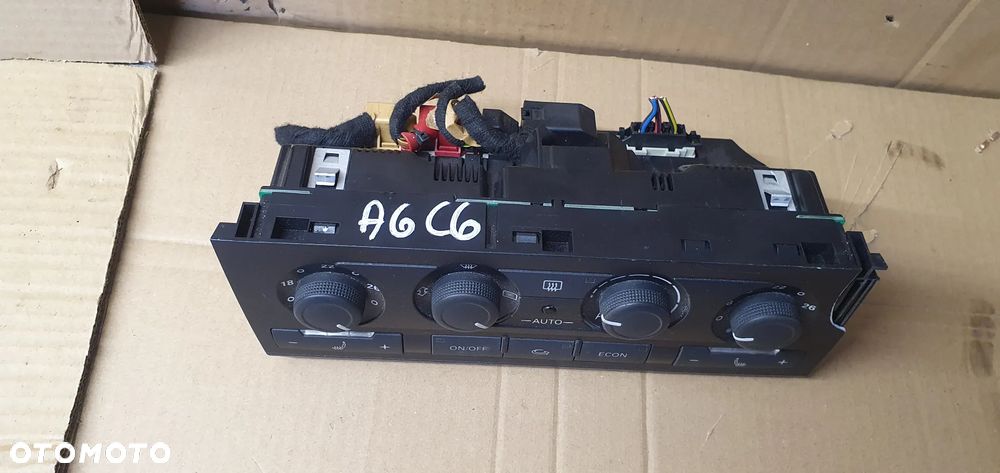 Panel nawiewu klimatyzacji klimatronic Audi A6 C6 4F1820043AA 4F0910043 - 2