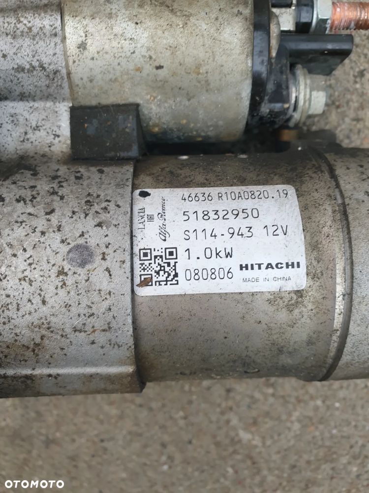 Rozrusznik Fiat 500 Ford Ka 1.2 8v 51832950 - 2