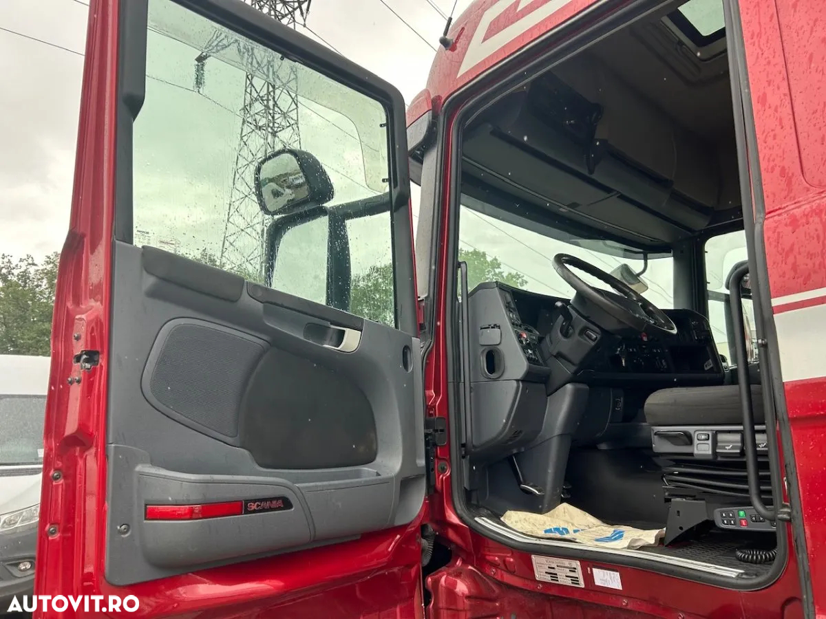 Scania R520, V8, Retarder, kit walking floor, factura externa - 14