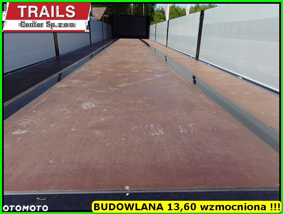 Orthaus Pokład 13,60 m, MOCNA KRATOWNICA, burty aluminiowe !!! - 25