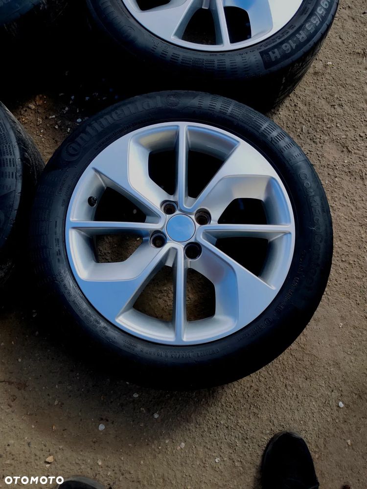 4x100 Felgi Aluminiowe Alufelgi Oryginalne 16 Koła Letnie Lato RENAULT Captur Clio IV 4 MEGANE NISSAN NOTE MICRA DACIA Dokker Logan Jogger Lodgy Sandero Stepway 4,5mm Legnica ALU-RAD 195/55 - 5