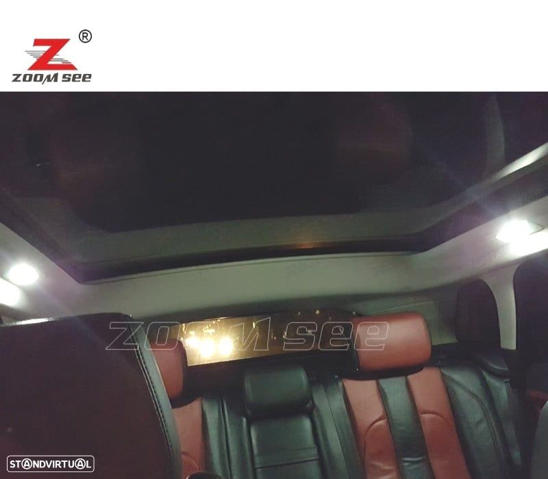 KIT COMPLETO DE 20 LÂMPADAS LED INTERIOR PARA RANGE ROVER EVOQUE 2012-2013 - 6