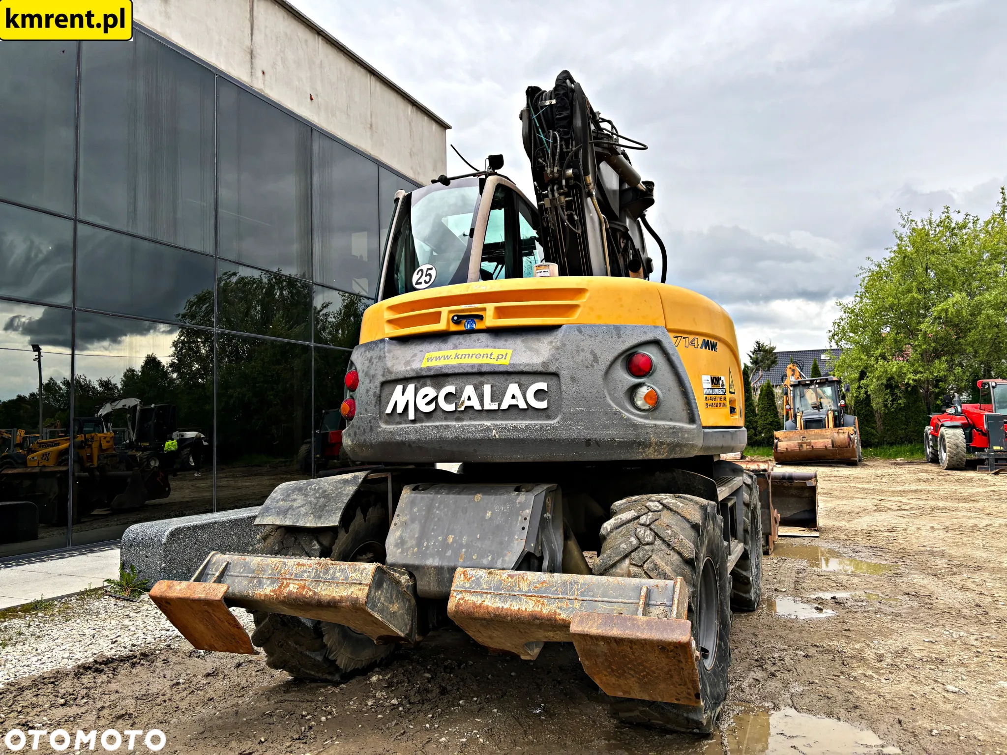 Mecalac 714 MW KOPARKA KOŁOWA 2013R. | CAT LIEBHERR 313 315 312 JCB JS 145 - 17